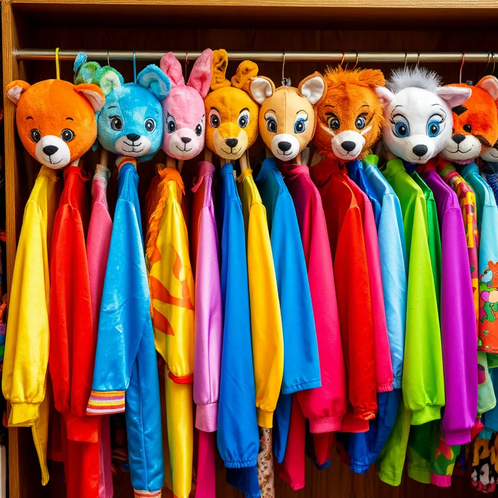 Costumes colorés